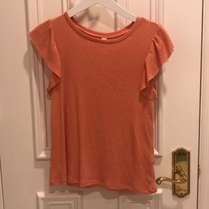 coral shirt